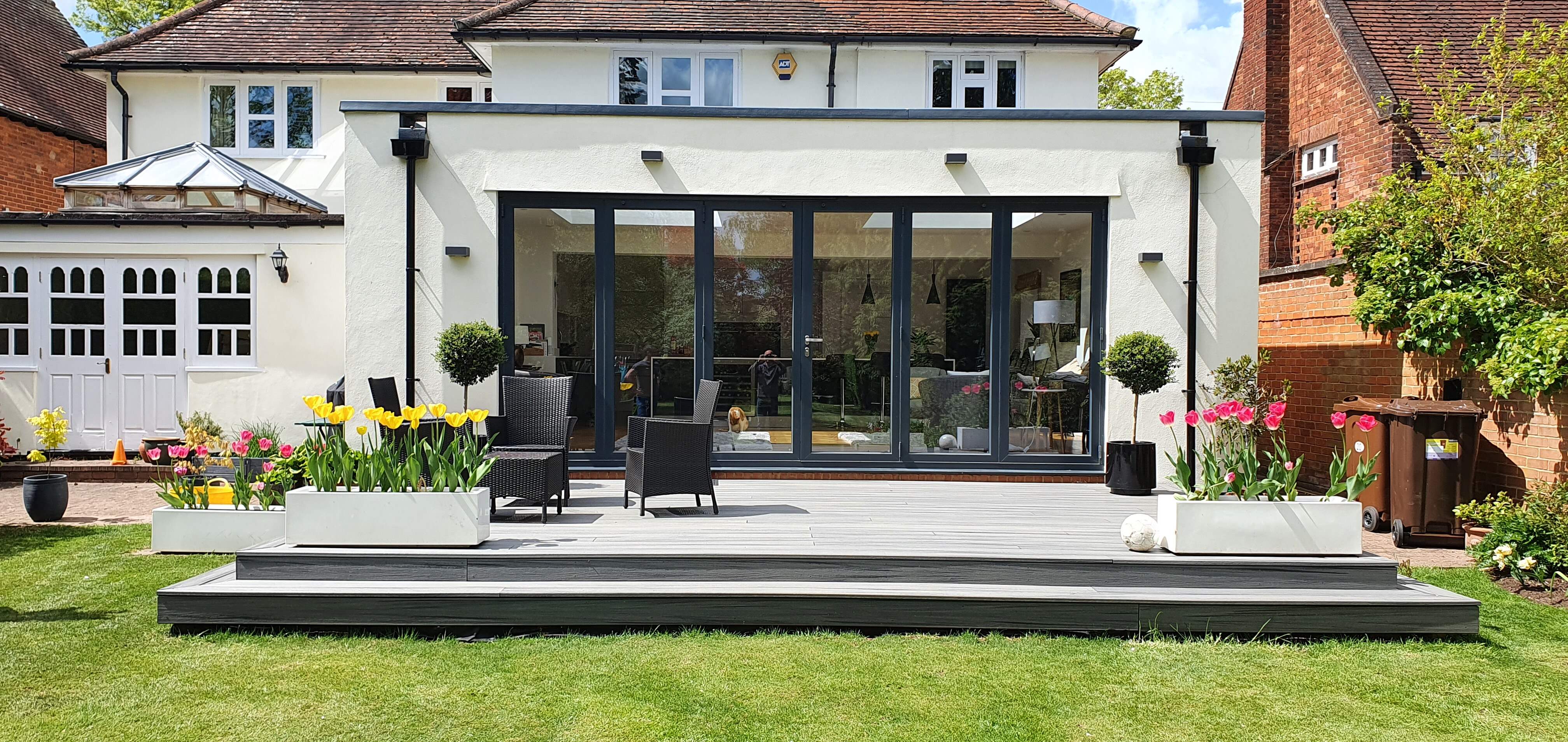 Single storey kitchen extension