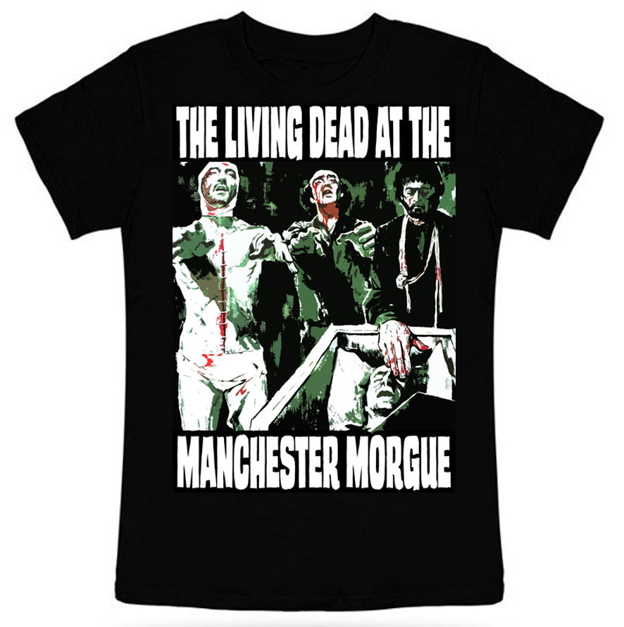 THE LIVING DEAD AT THE MANCHESTER MORGUE T-SHIRT (Size XL)
