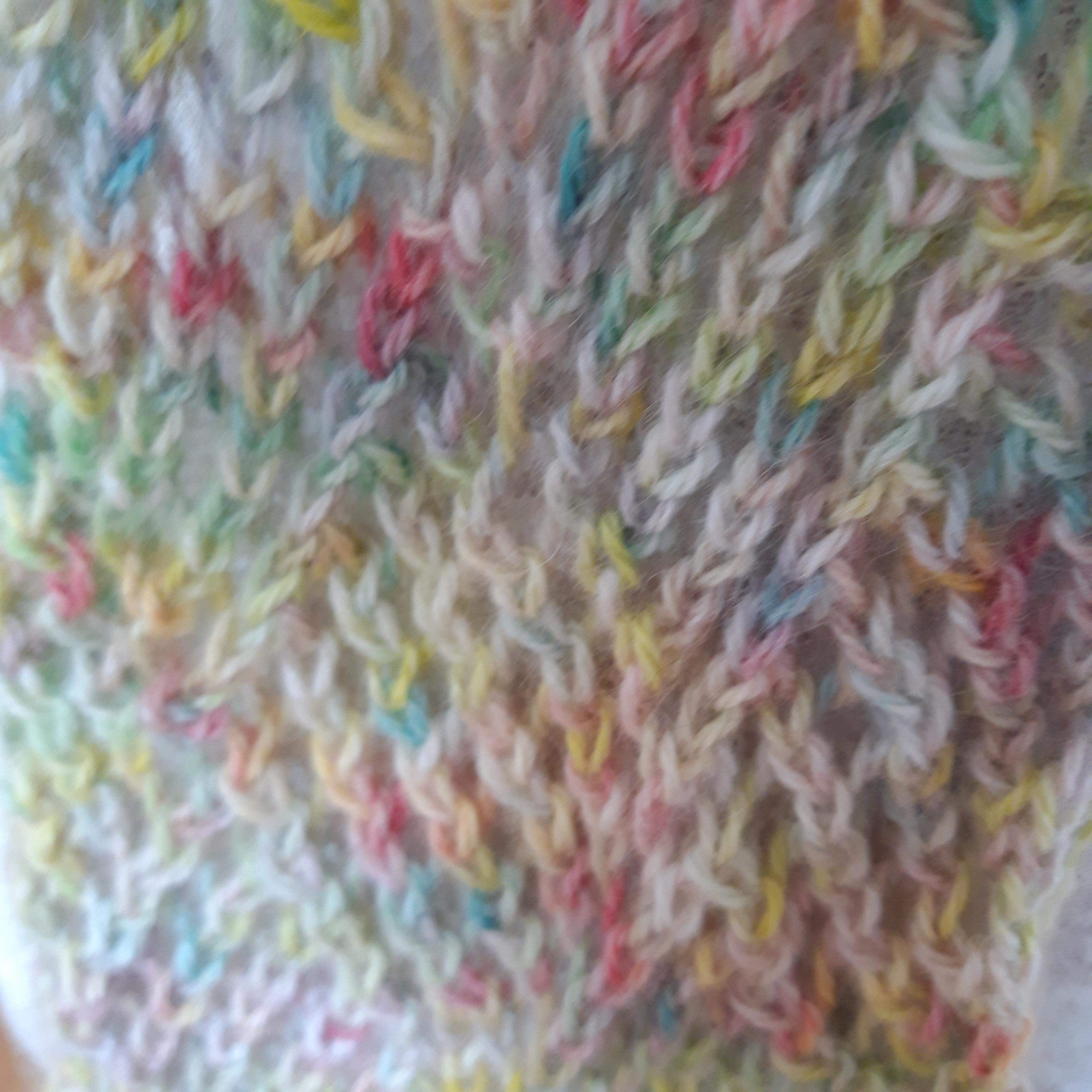 Lacey Hand Knitted Scarf 100% Alpaca