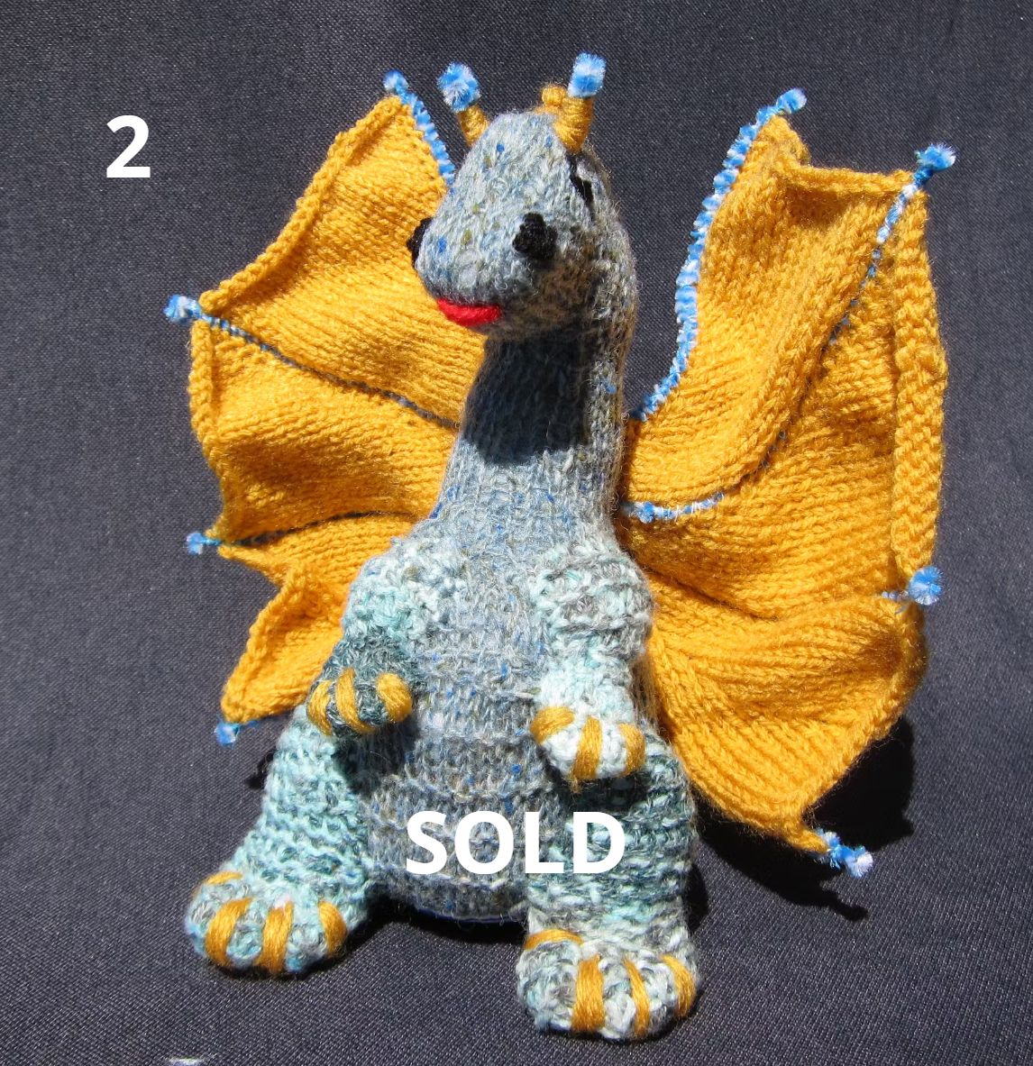 Knitted Magic Dragon