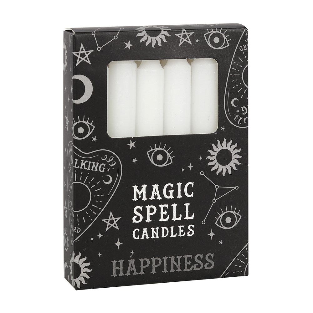 WHITE 'HAPPINESS' SPELL CANDLES