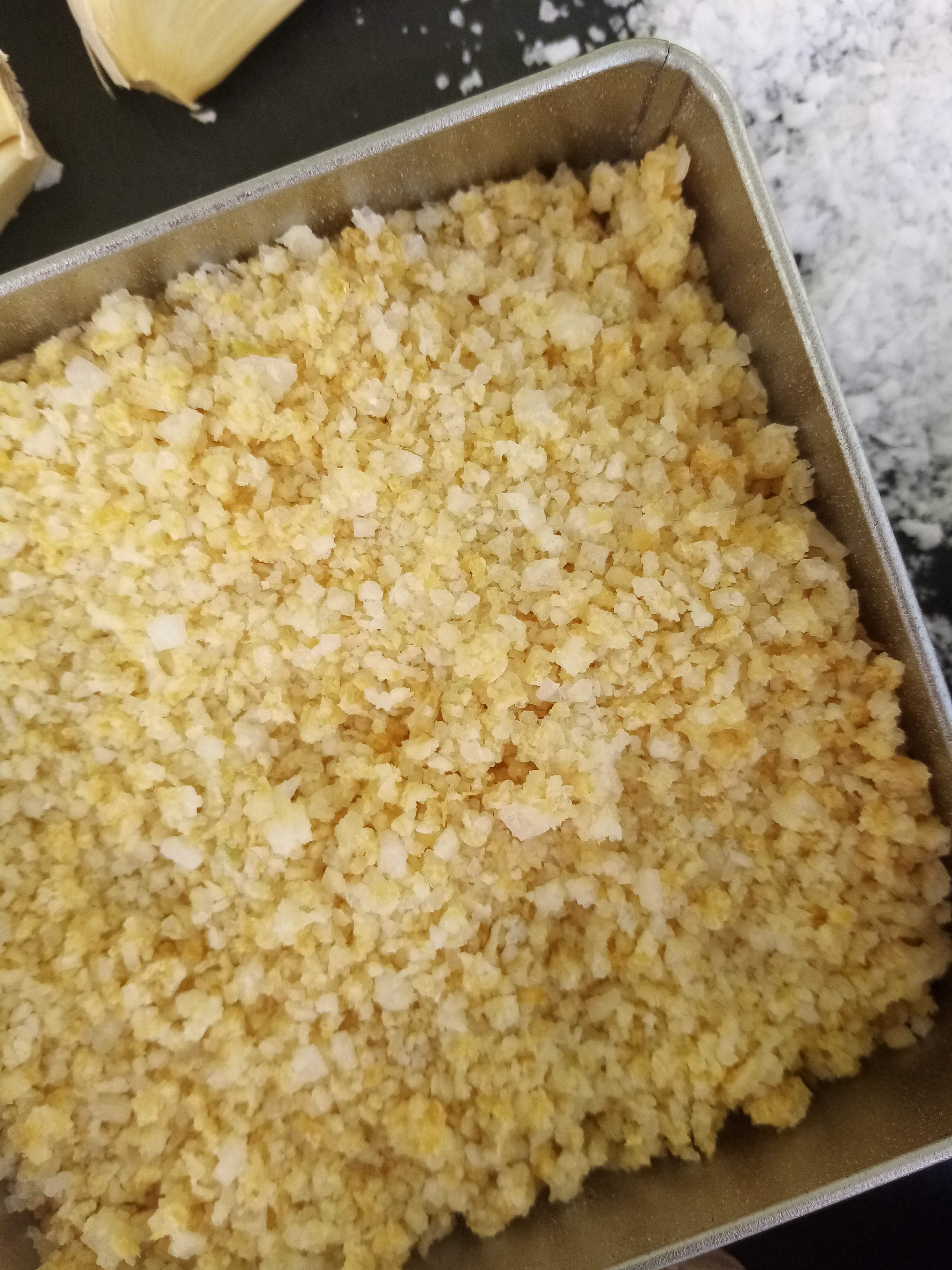 Garlic Sea Salt. Seaside Krush Chef tin 220 grams