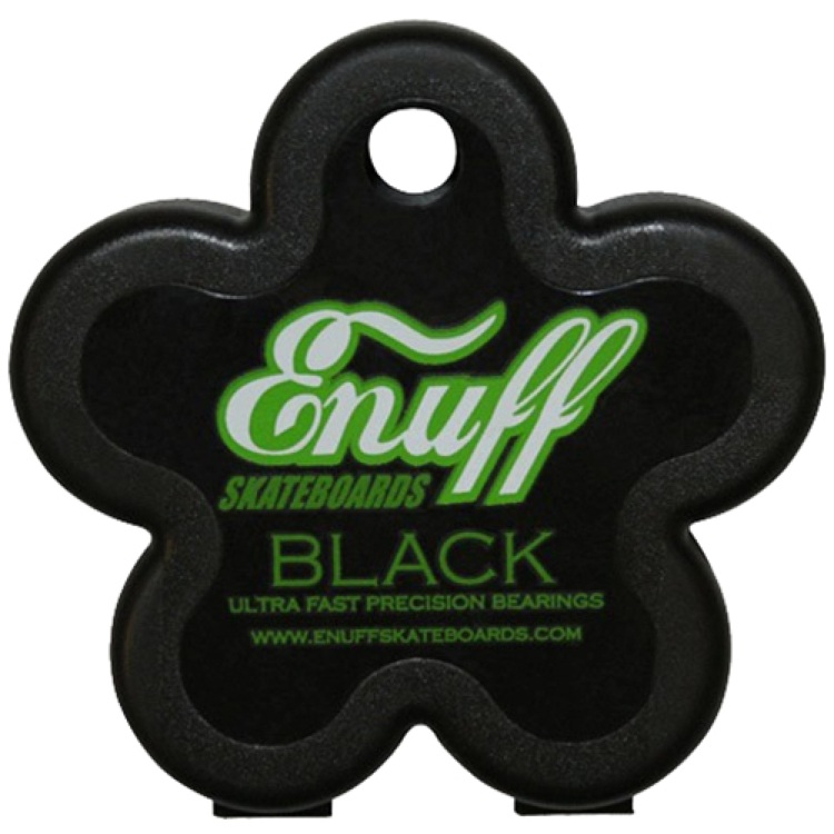 Enuff Black Bearings Pack of 8