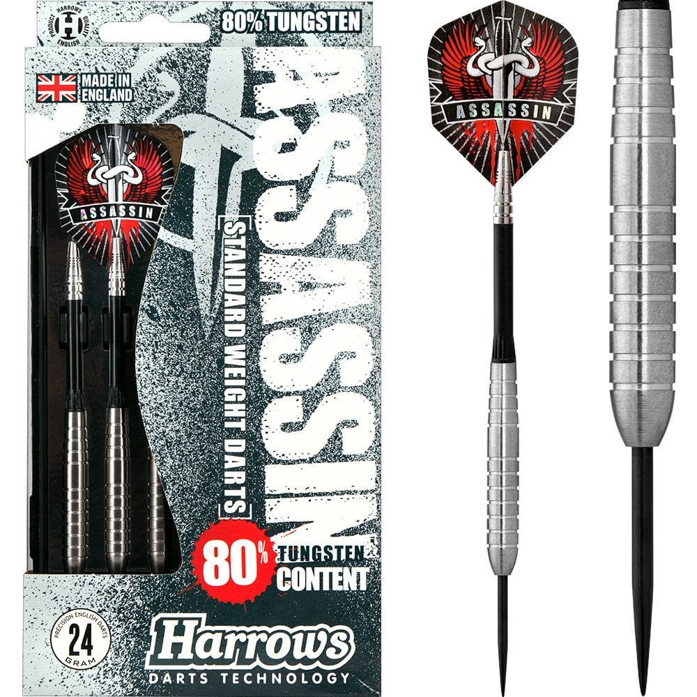 Harrows Assassin Tungsten Steel Tip Darts