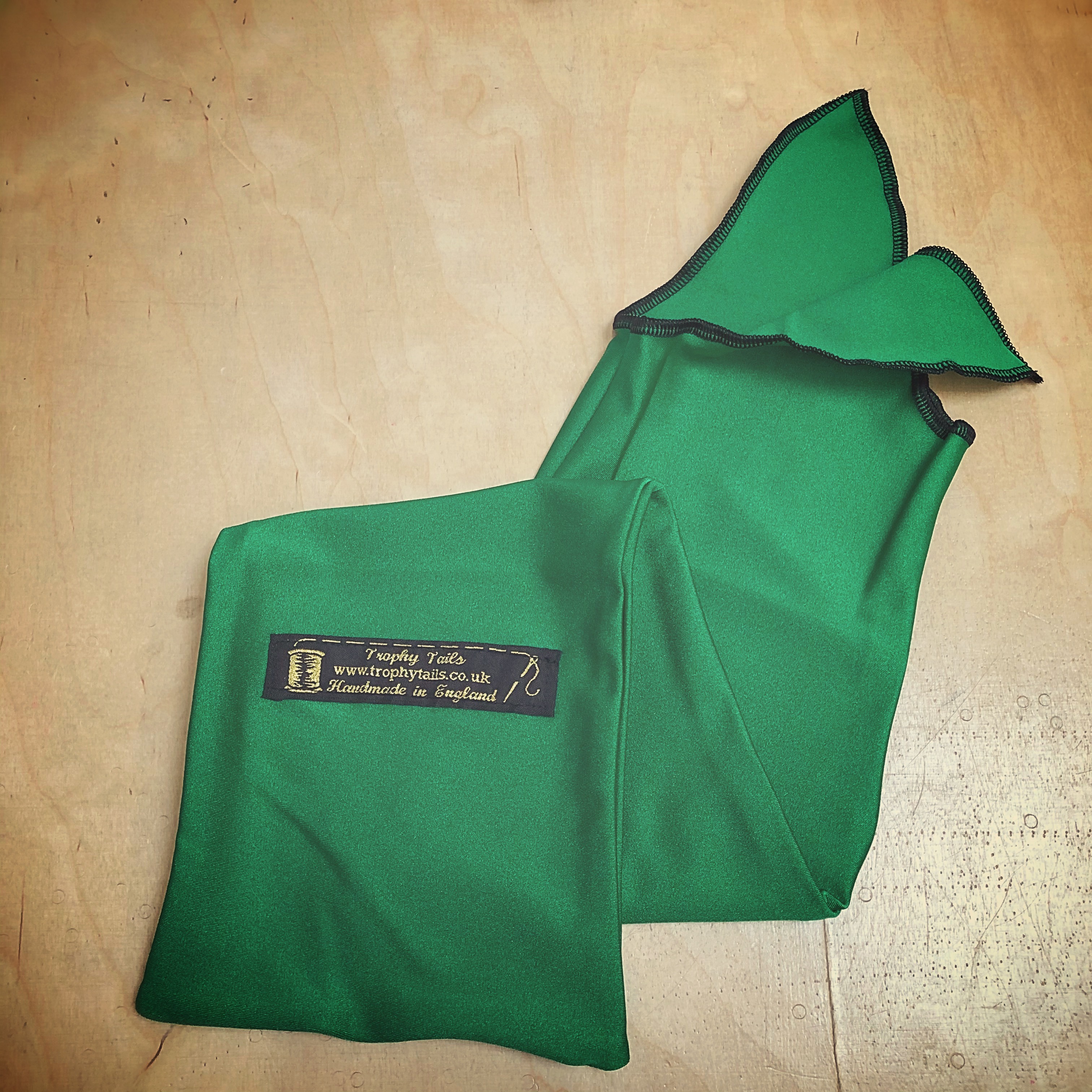 Lycra Tail Bag - Emerald Green