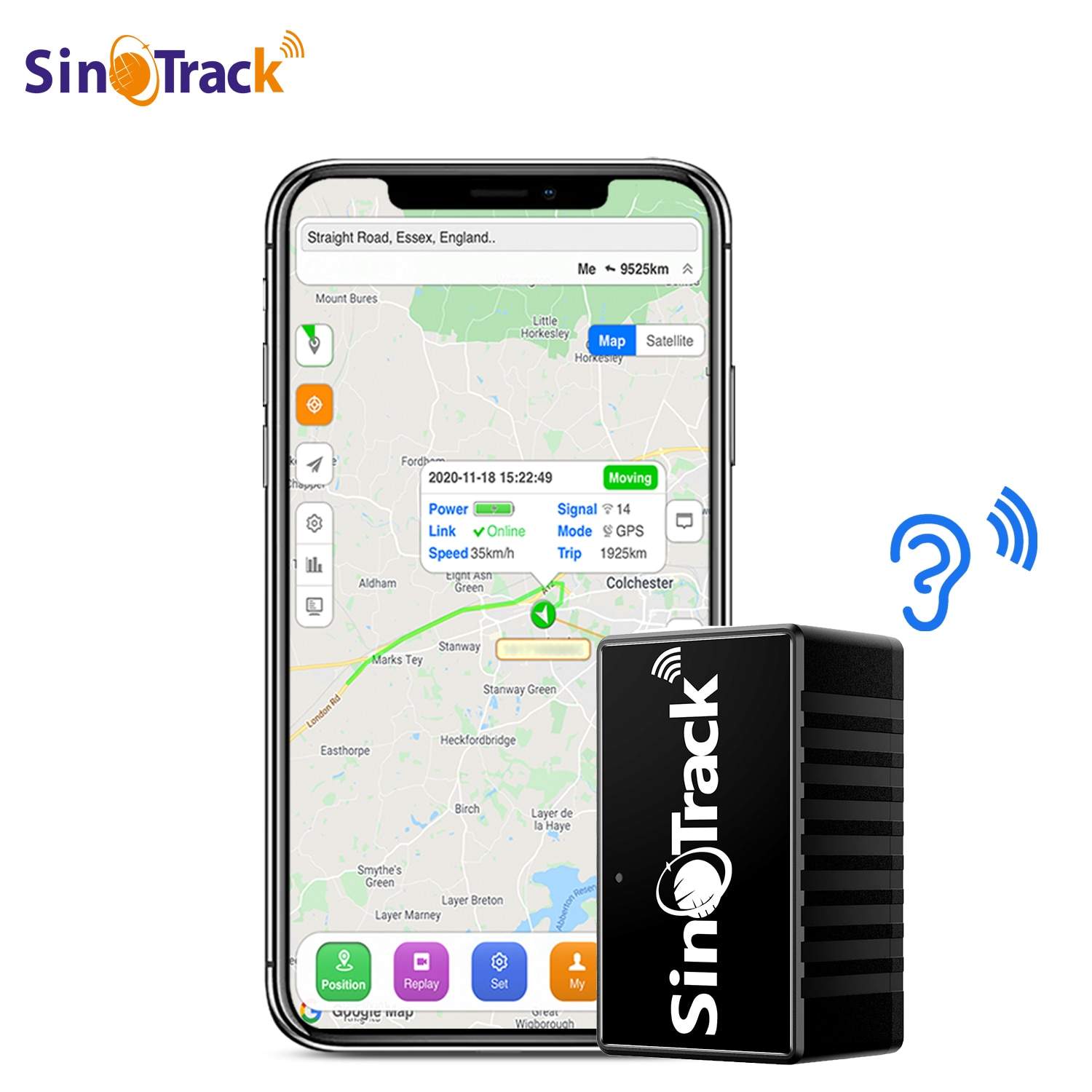 SinTrack Mini GSM GPS Tracker