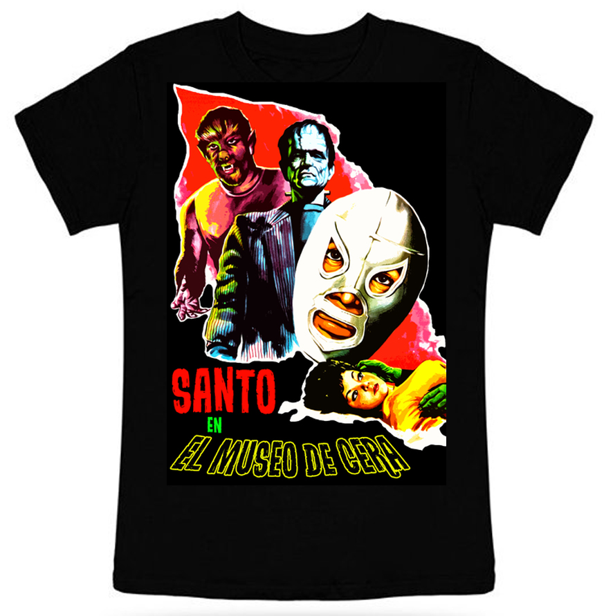 SANTO IN THE WAX MUSEUM T-SHIRT (Size M)