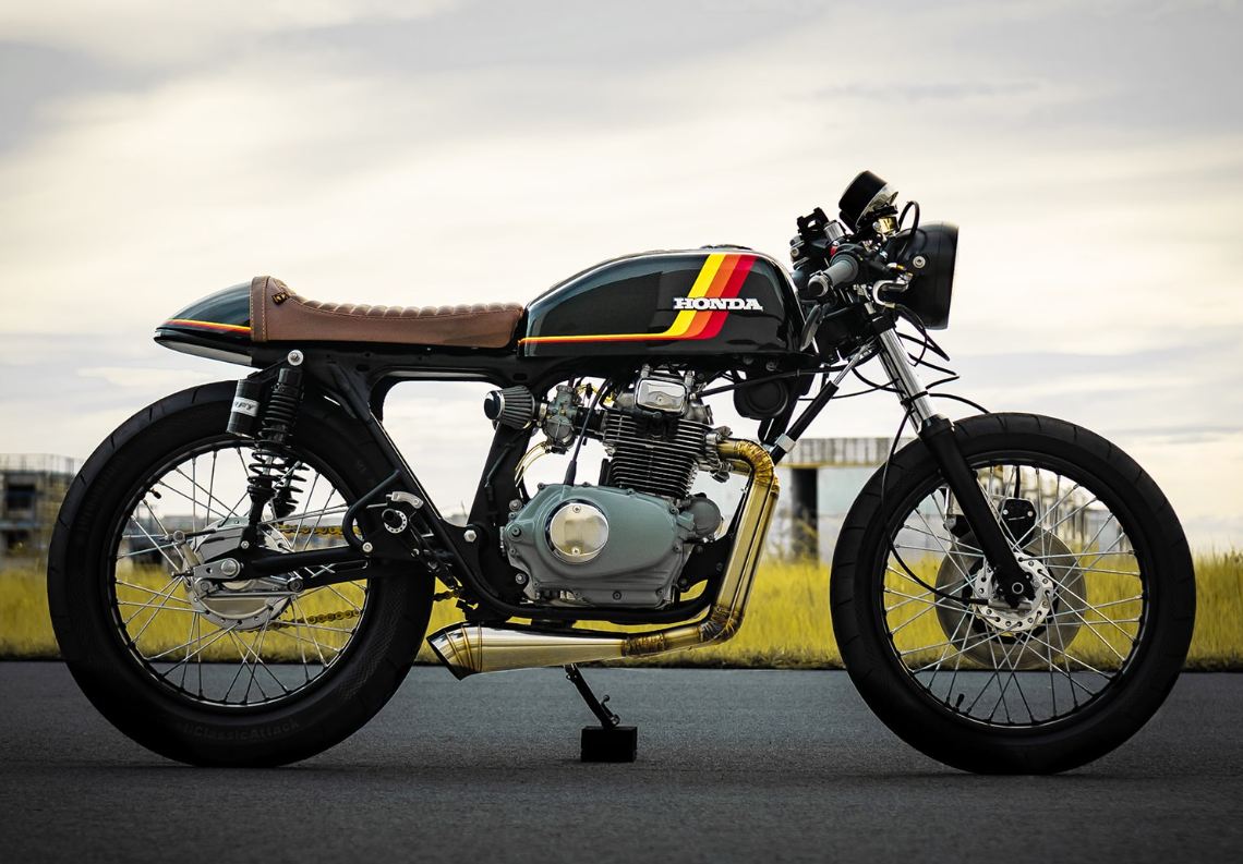 Custom Honda CB200 Cafe Racer Looks Like the Work of Pros, Is Actually an Amateur Build