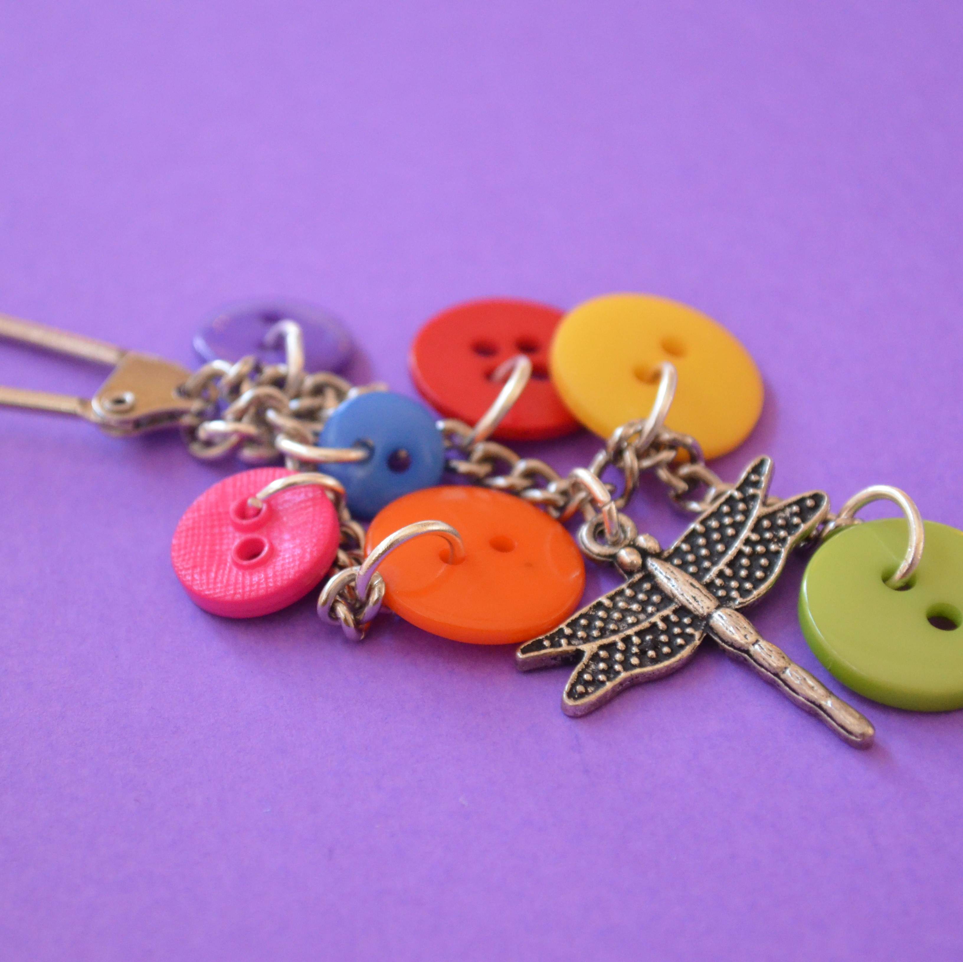 Insect Wee Cluster Bag Charm Keyring