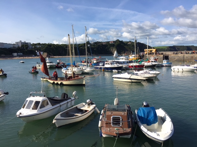 Saturday August 29th 2018 - Tenby Lugger's Maiden Voyage to Tenby