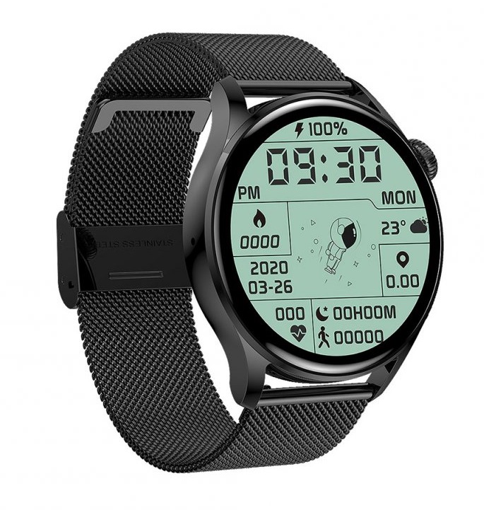 W3  Smart  Watch 1.28inch Full Touch Sport Fitness Watch Ip68 Waterproof Bluetooth-compatible Answer Call Smartwatch