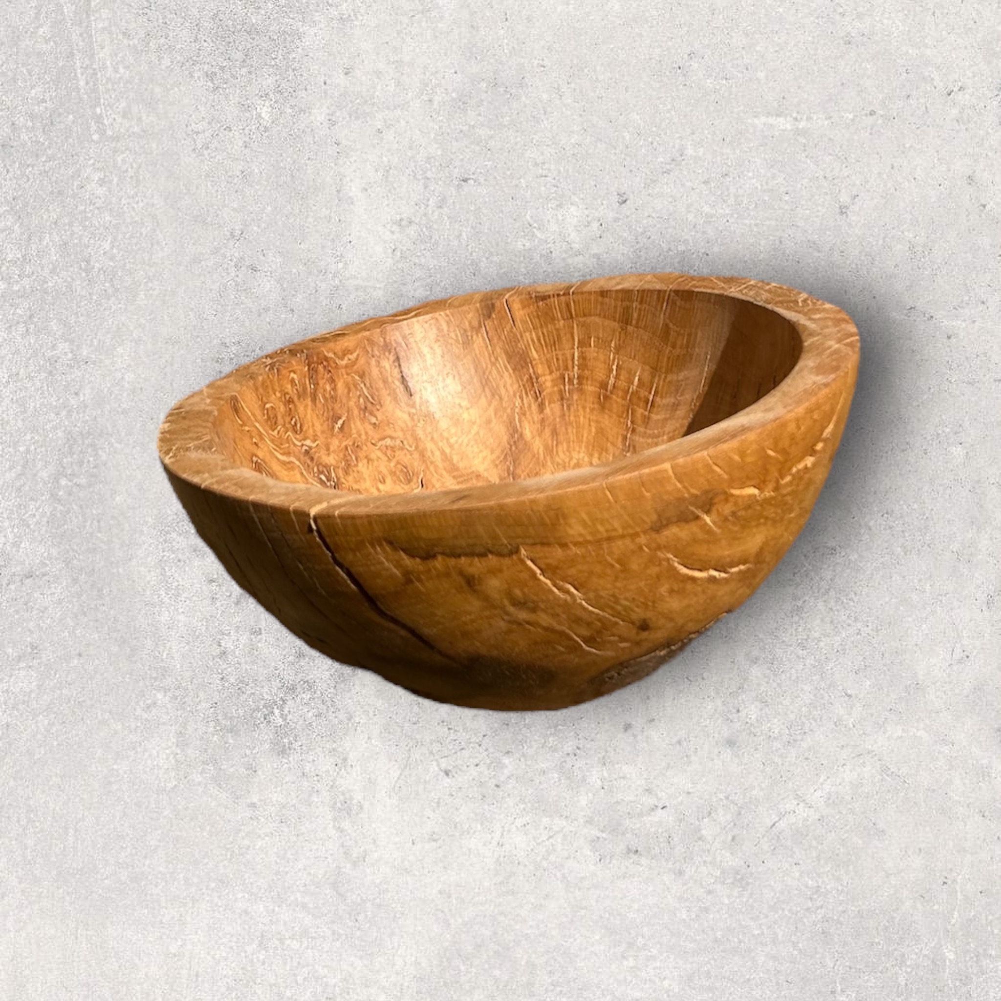 Oak Burr Bowl