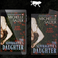 The Suffragette's Daughter a historical murder mystery novel is available as an audiobook