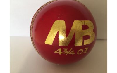 MB Malik Blaster Youth Cricket Ball 4.3/4 OZ YOUTH