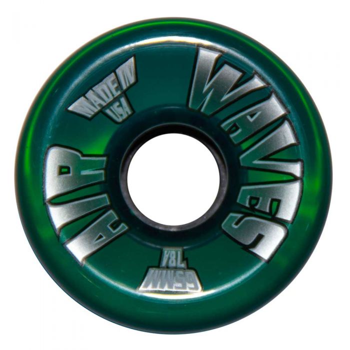 Air Waves Roller Skate Wheels Clear Green Pack of 4 and 8 Get 10% Discount See Description