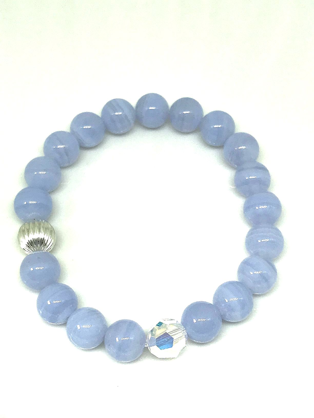 Blue Lace Agate Bracelet