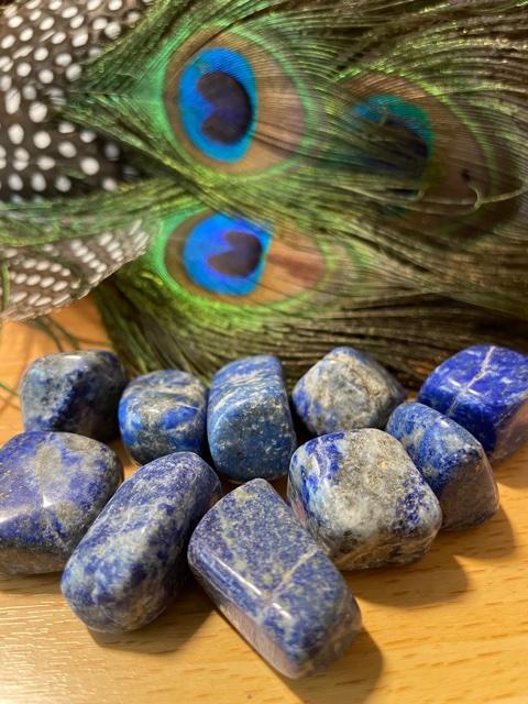 Crystal Tumble stones  - Lapis Lazuli