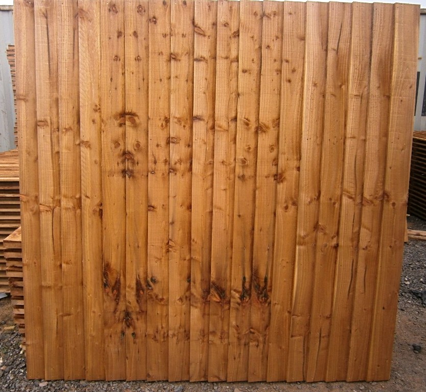 Double sided fence panel
