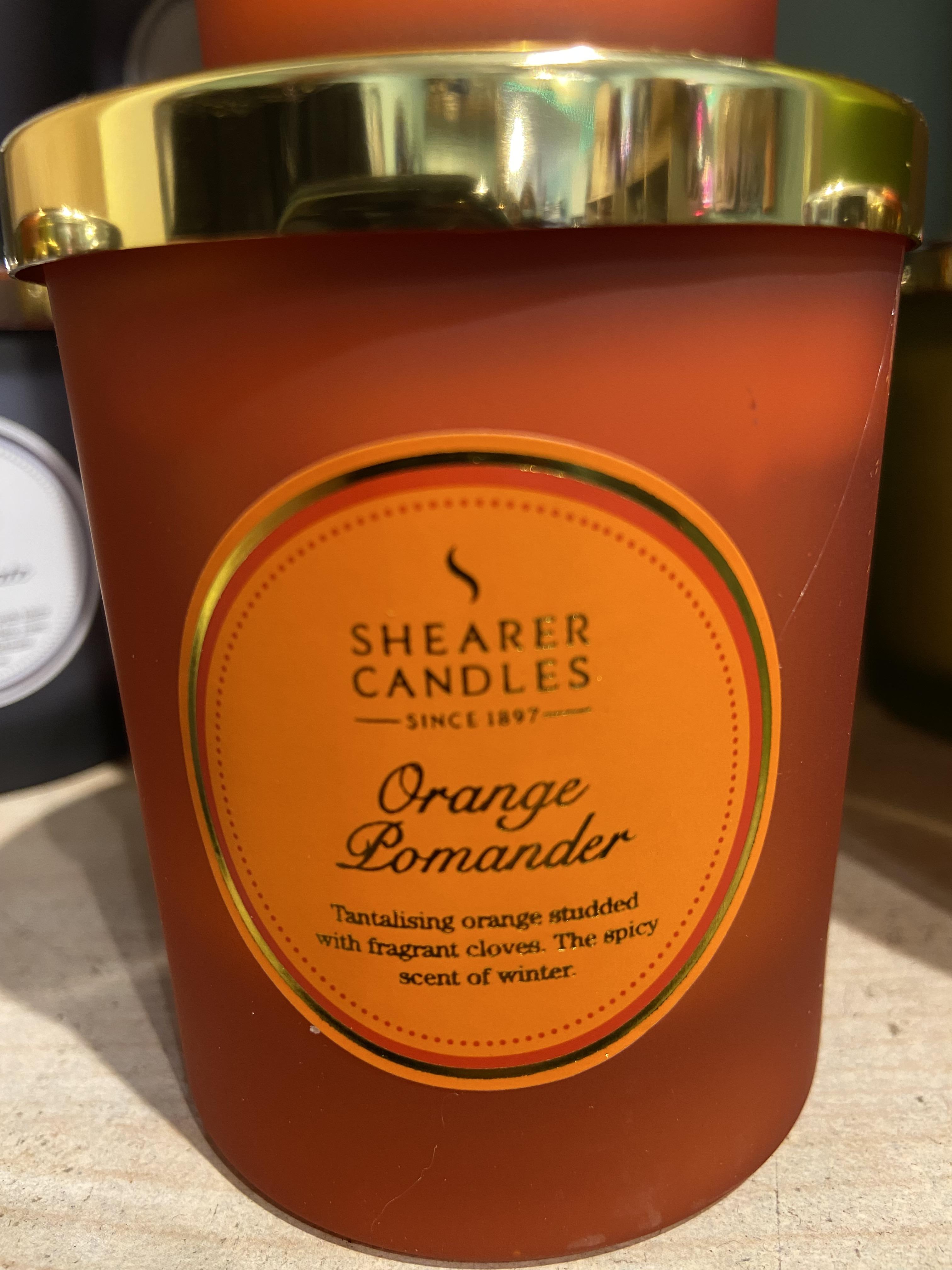 Shearer Candle Orange Pomander