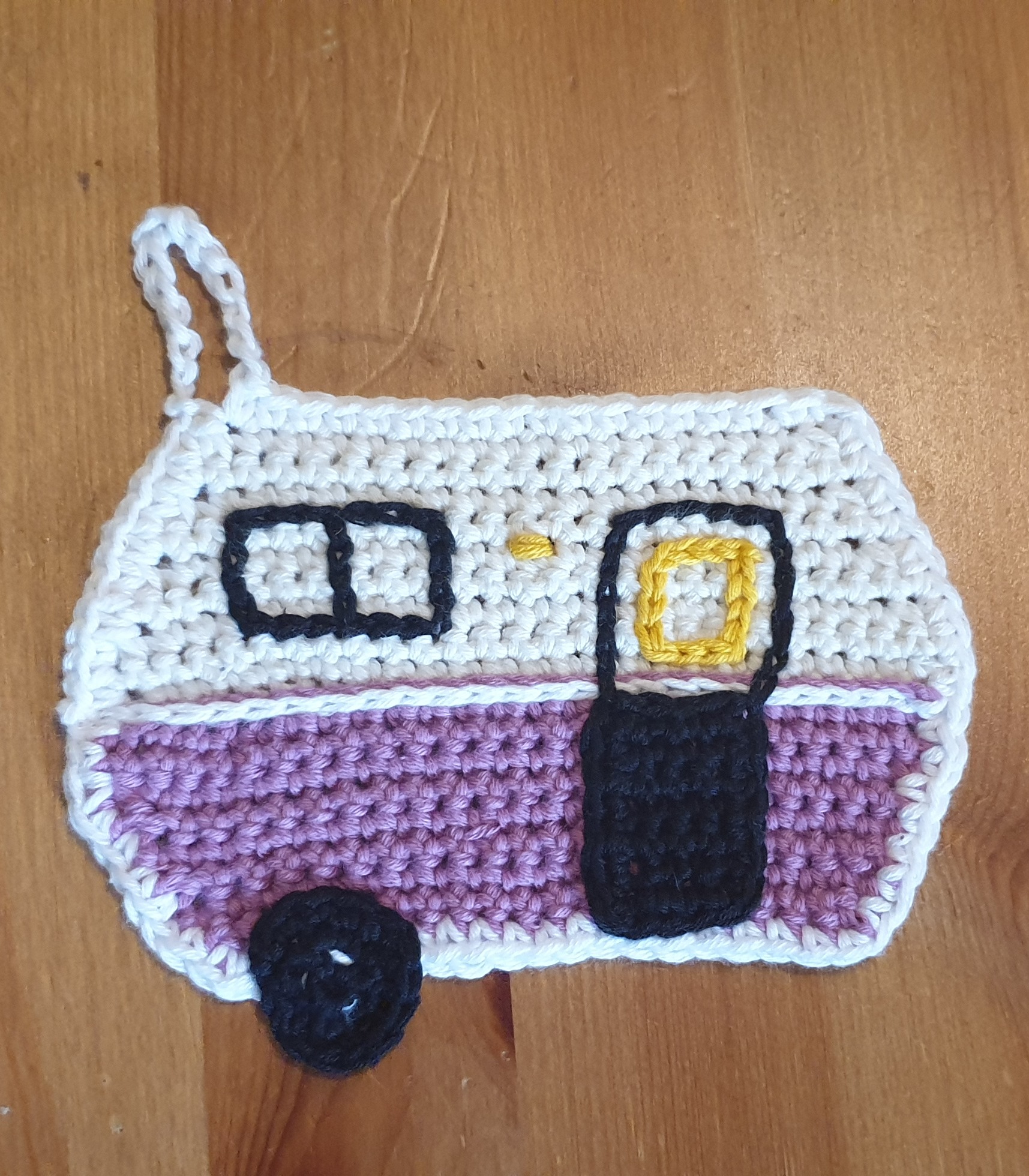 Crochet Caravan decoration