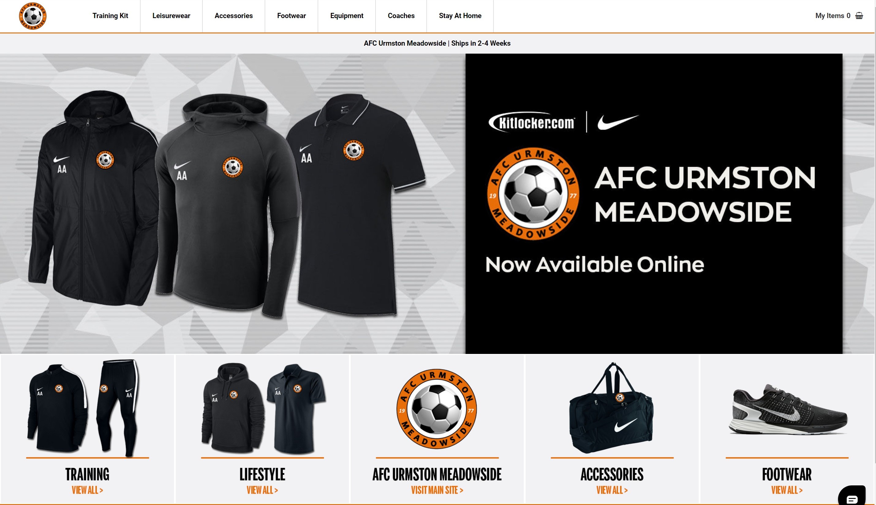 AFC Urmston Meadowside Online Kit Store