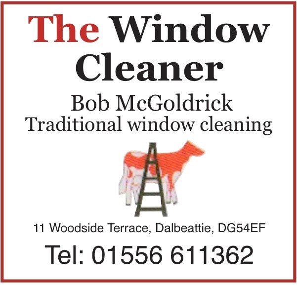 Bob McGoldrick, window cleaner