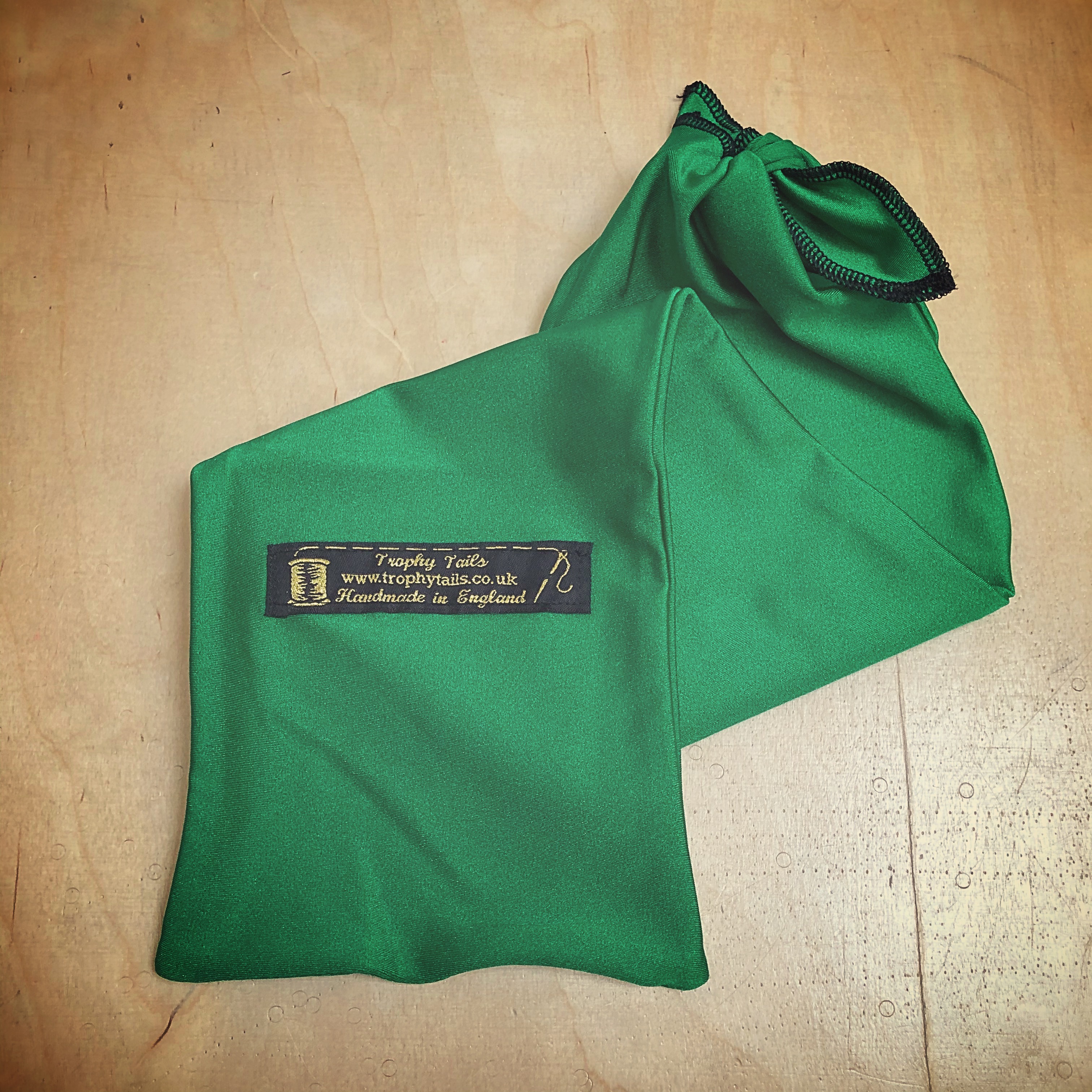 Lycra Tail Bag - Emerald Green