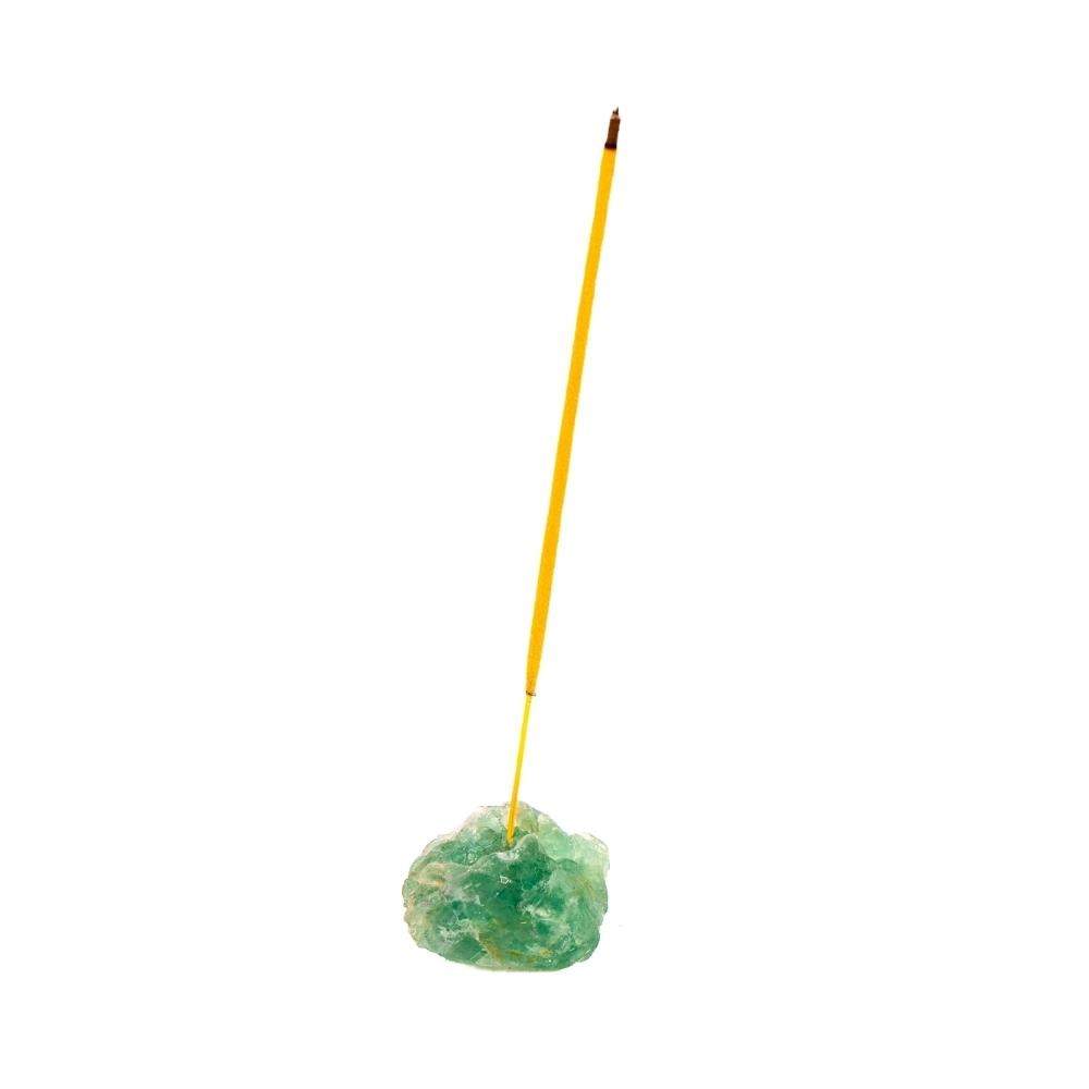 Fluorite (green) incense holder
