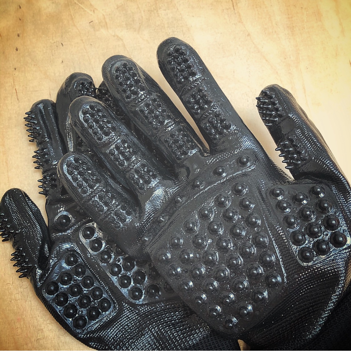 Trophy Tails Grooming Gloves