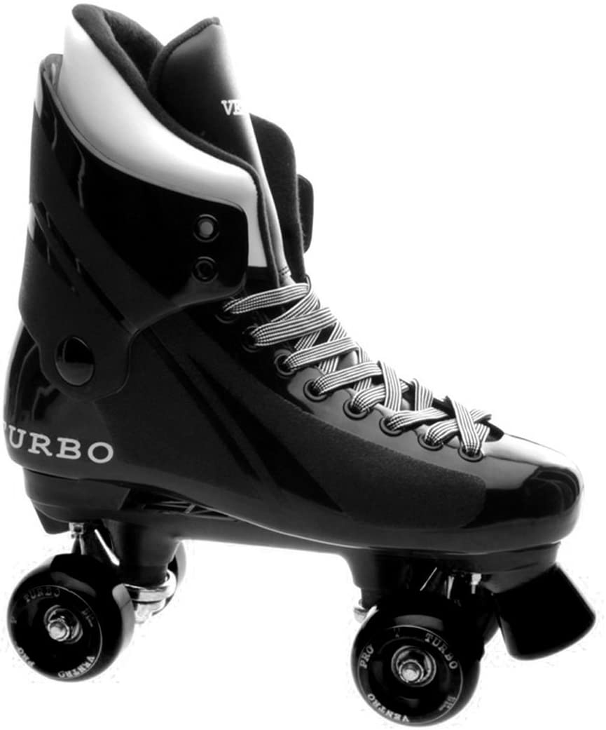 Ventro Pro Turbo Quad Roller Skate Colour: Black/Black Get 10% Discount See Description