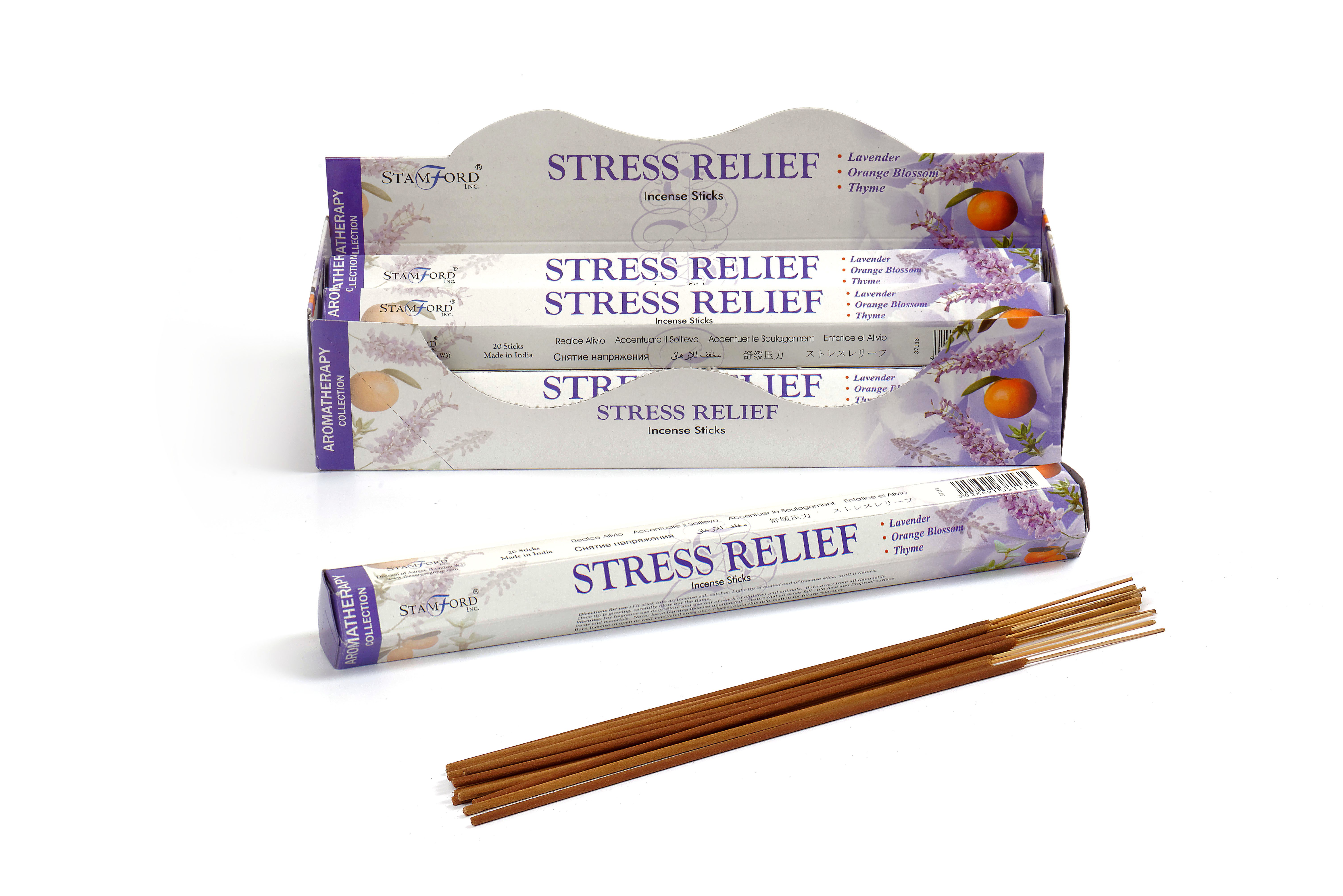 Stress Relief Premium Incense Sticks - Approx 20