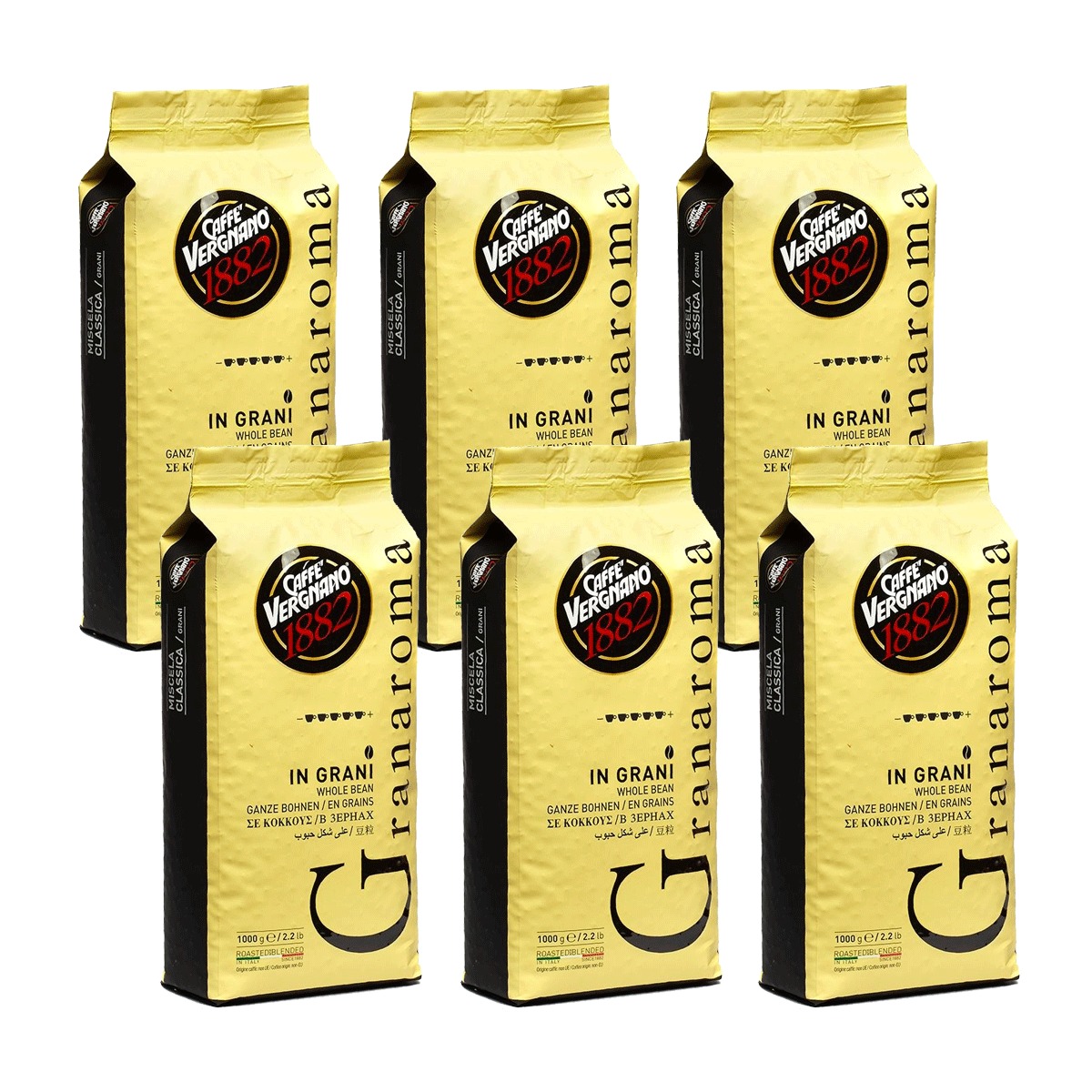 Coffee beans Gran Aroma 6 x 1KG