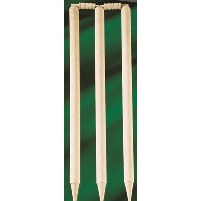 Wooden Cricket Stumps [ICC Regulation] – Club & County Senior Stumps