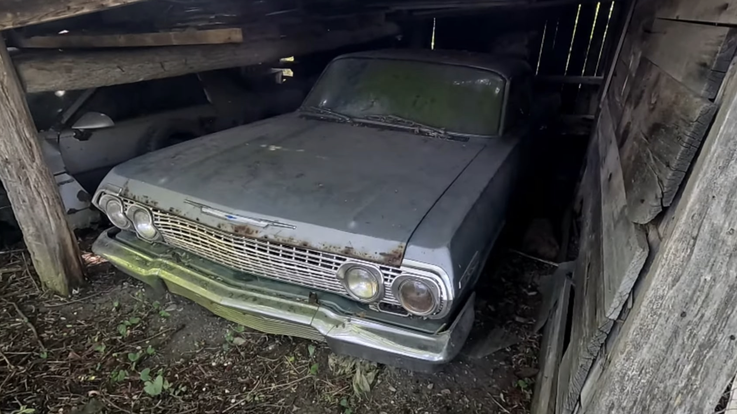 Abandoned Property Hidden in the Woods Is Packed With Derelict Classics