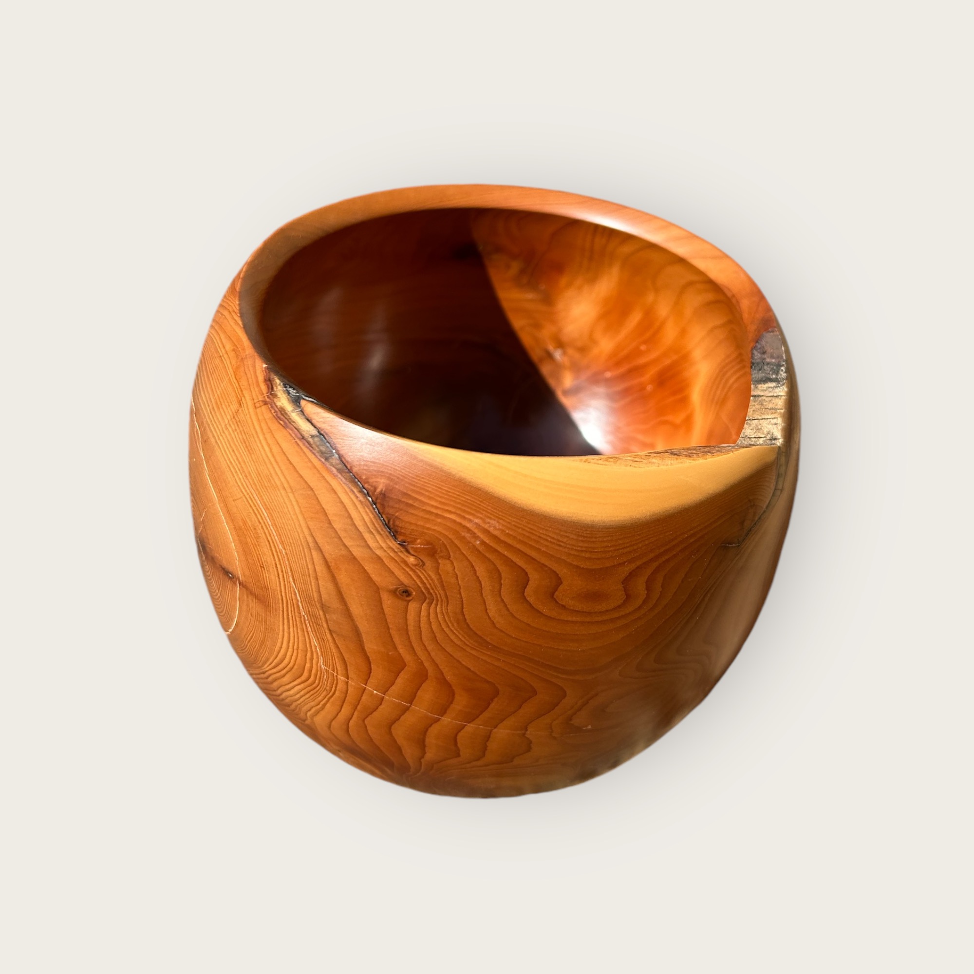 Deep Yew Bowl