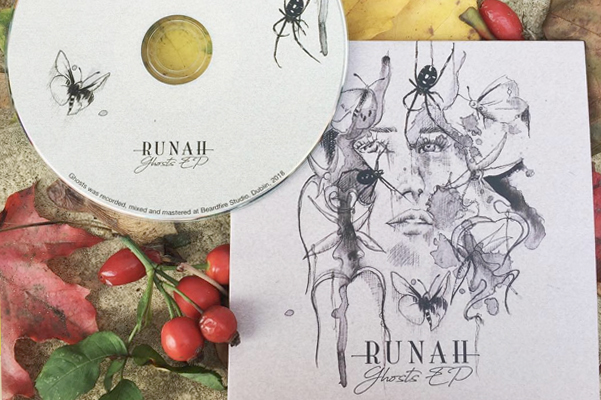 CD & Cover Design for Runah's Ghost EP.