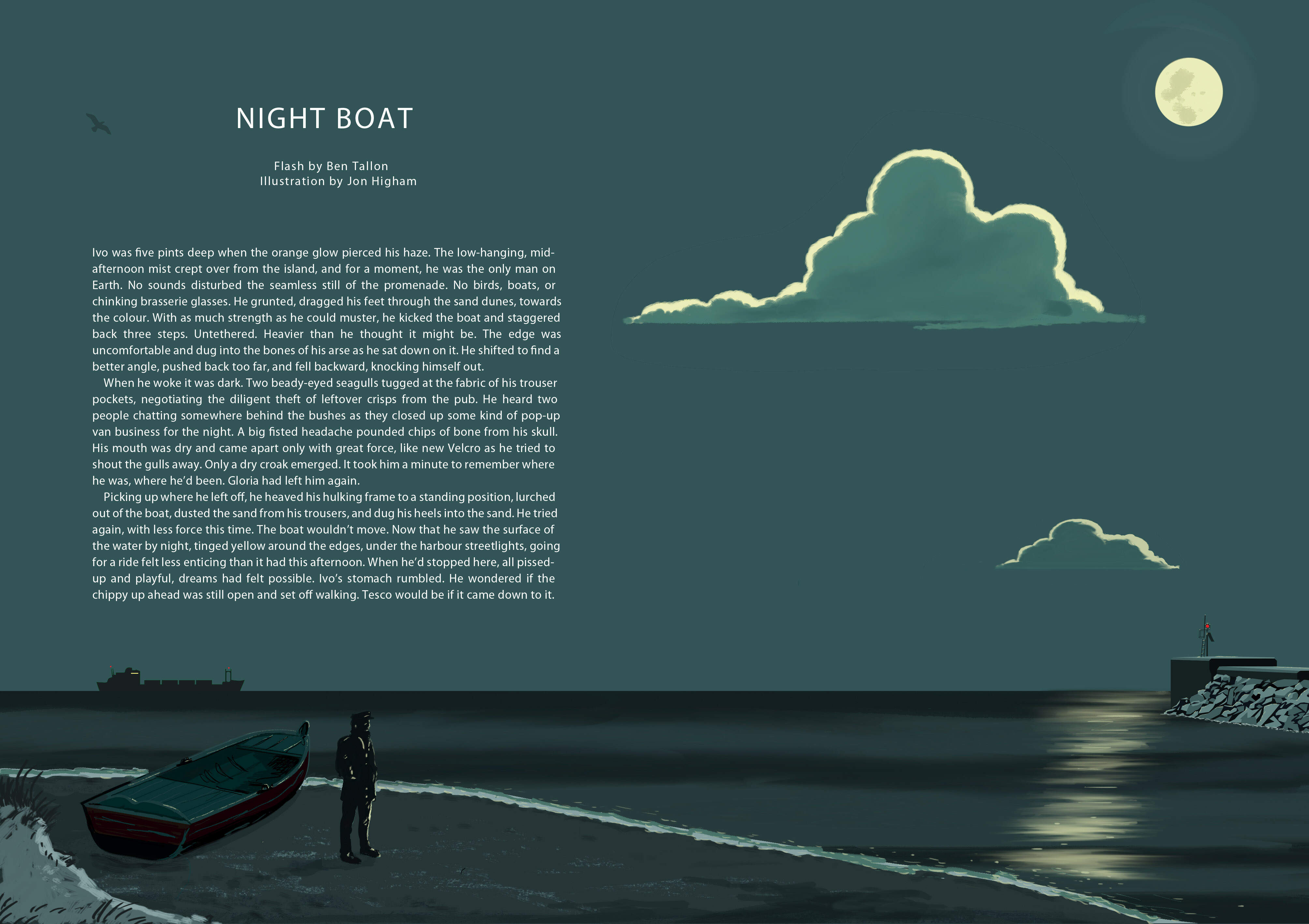 Night Boat From Popshot Magazine issue #35