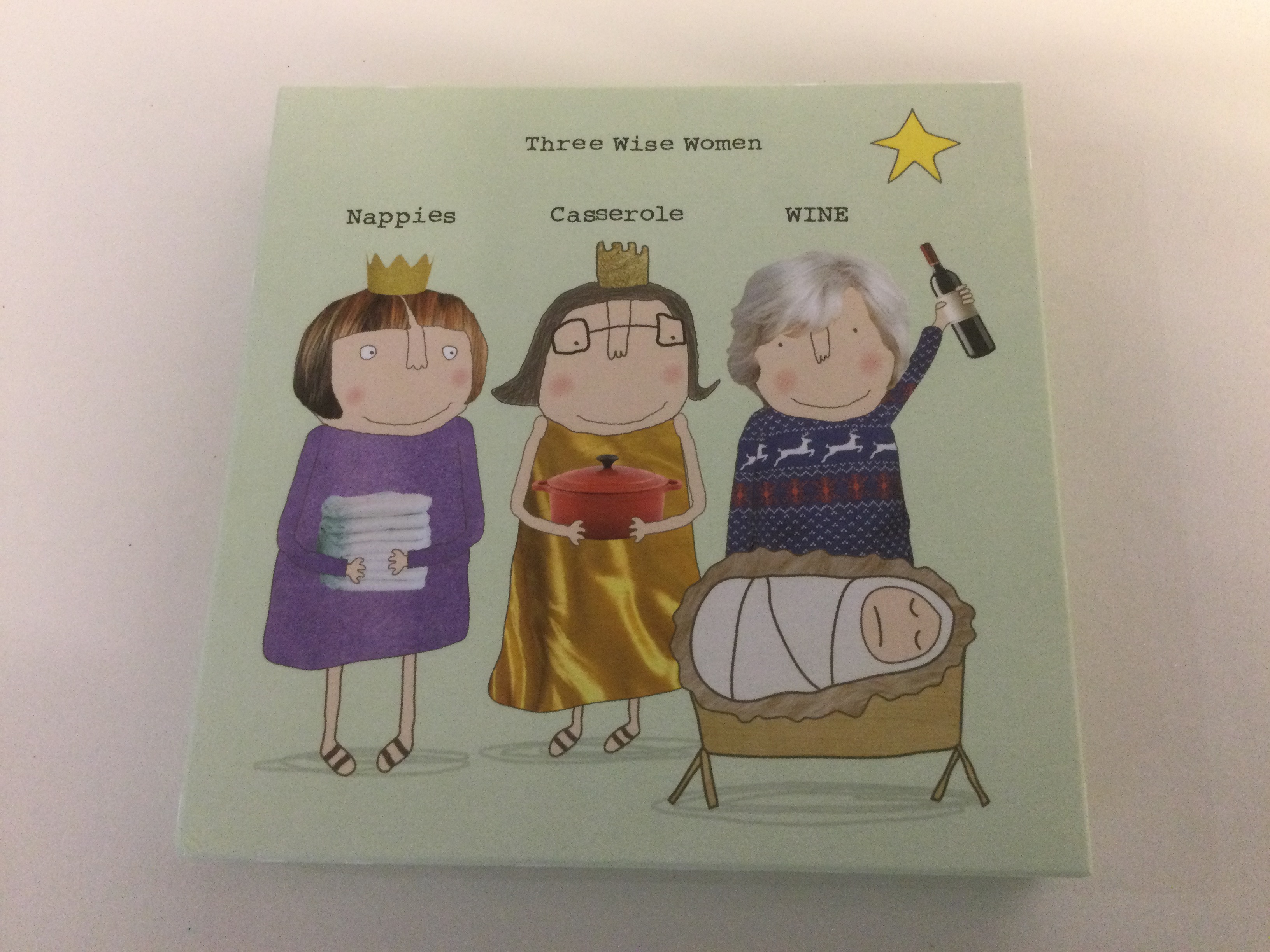 Three wise women Christmas card pack