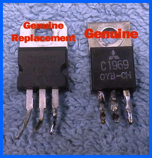 Genuine Power Transistors