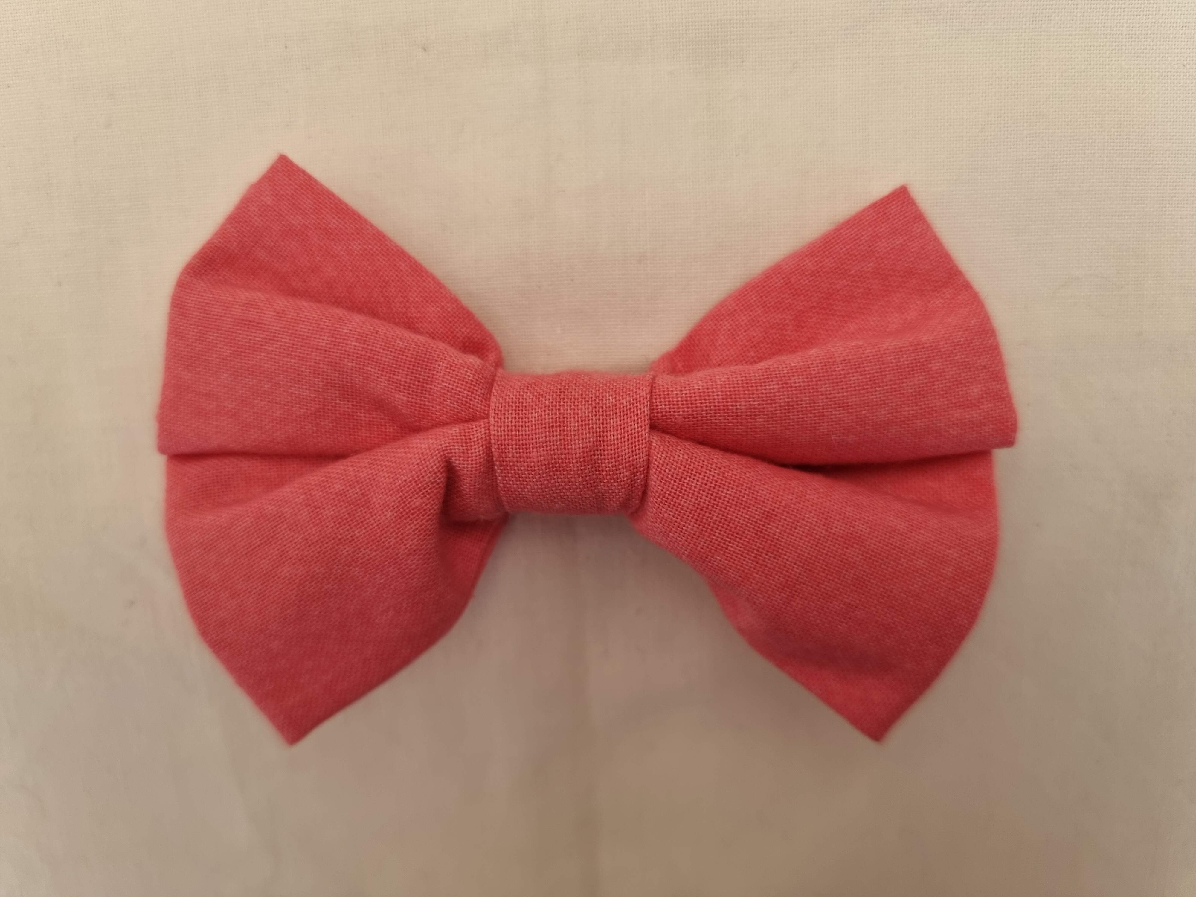 Dark Pink Collar Bow-Tie