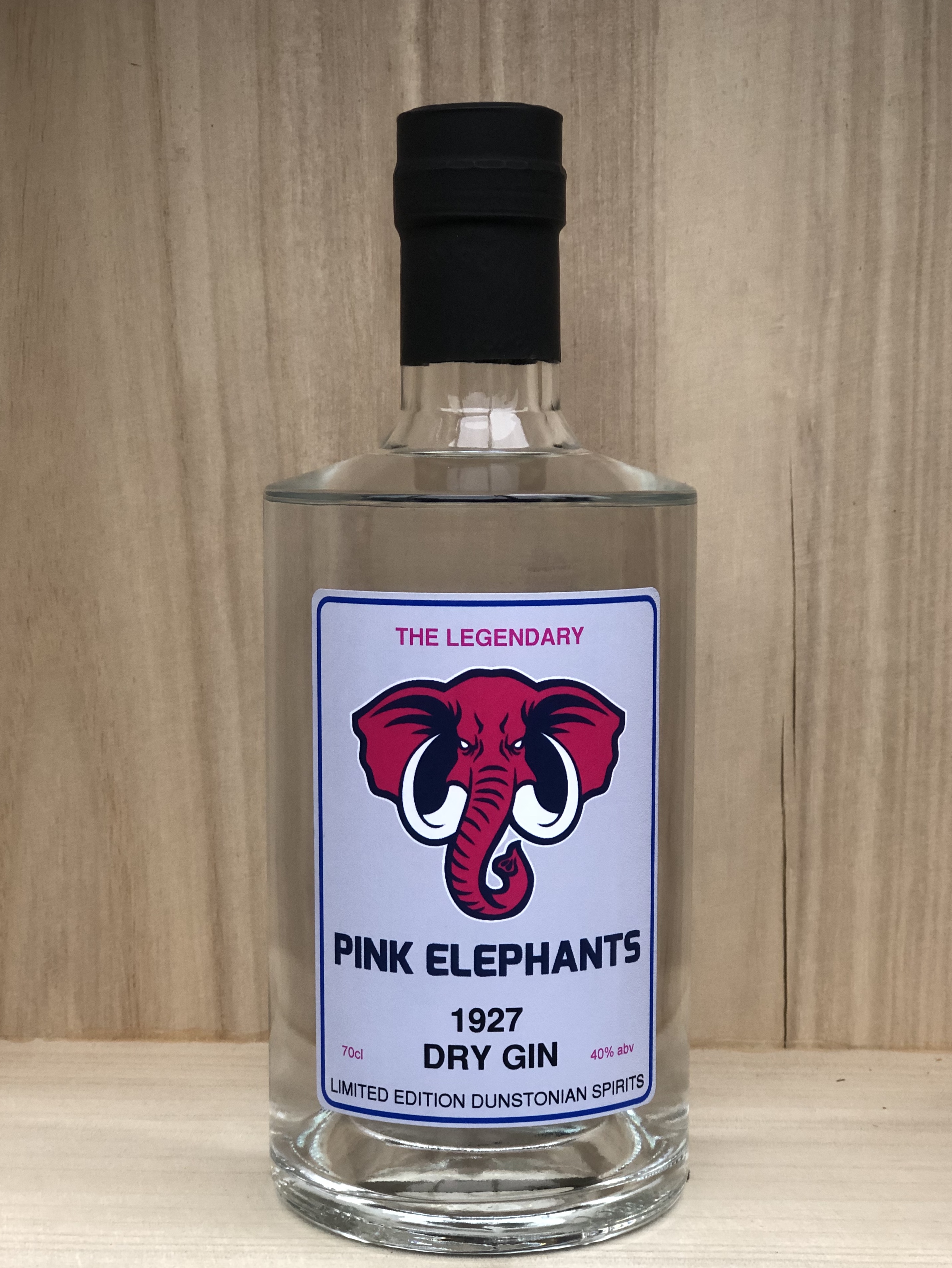Dunstonian 'Pink Elephants' 1927 Dry Gin