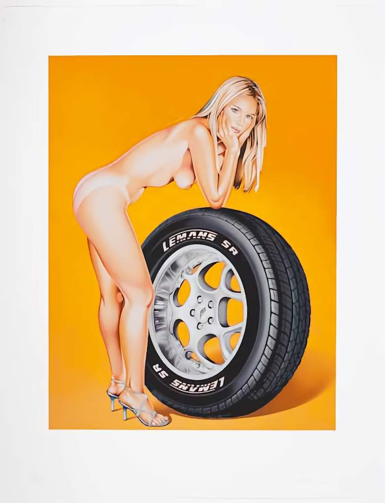 Mel Ramos - Tyra Tire