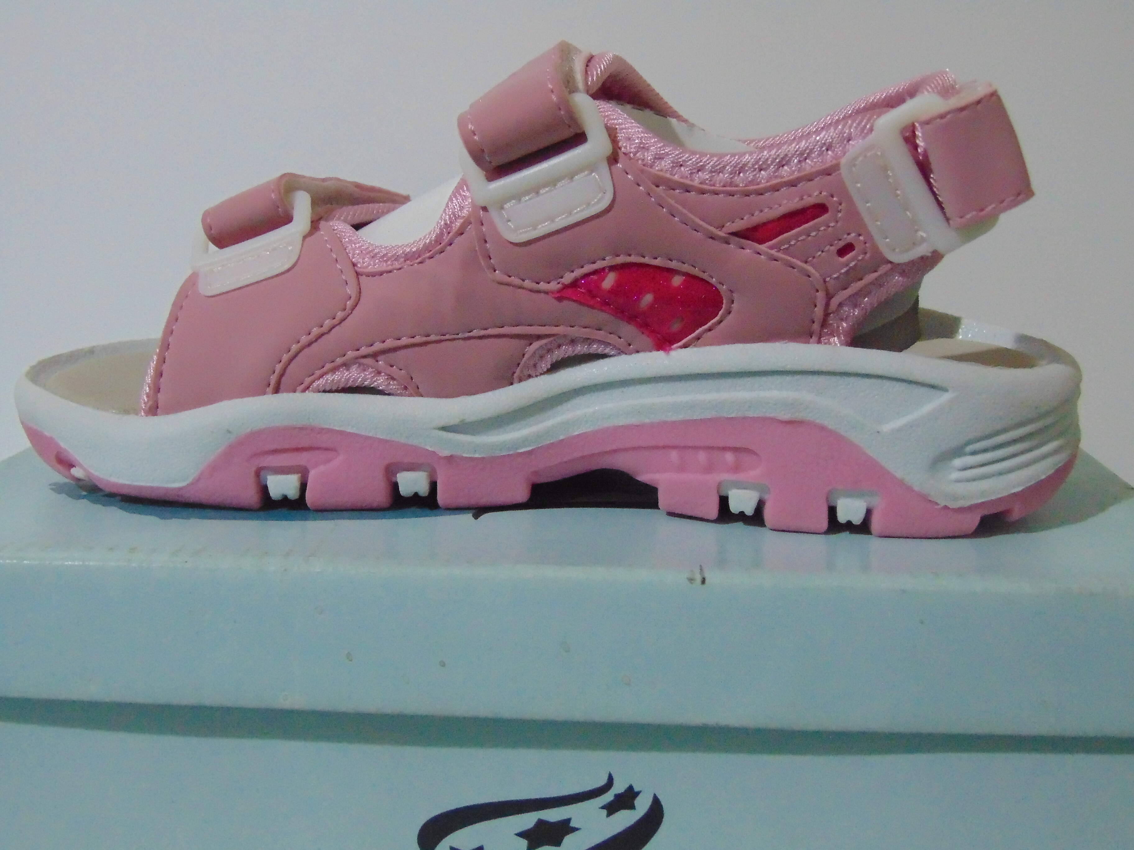 Rucanor Girls Summer Sandals Outdoor Footwear Light pink Colour  22062-01