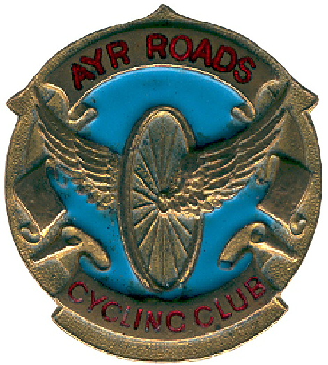 The original logo of the Ayr Roads Cycling Club