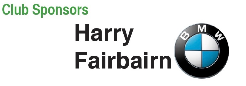 Logo of Ayr Roads Cycling Club sponsors, Harry Fairbairn BMW dealership Irvine