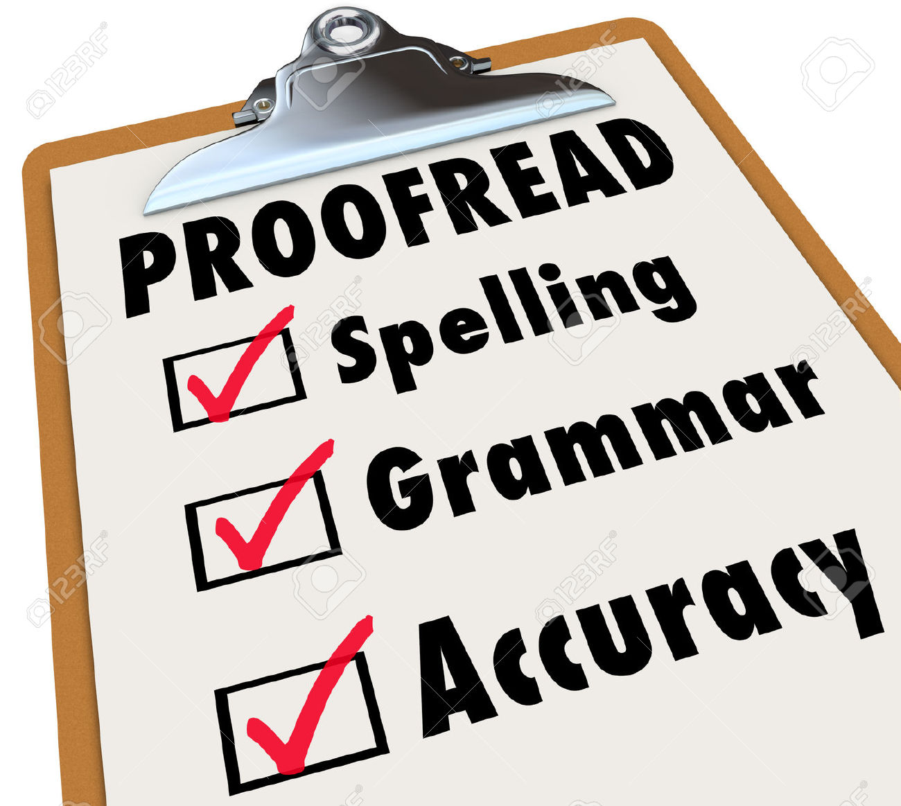 Website proofreading services