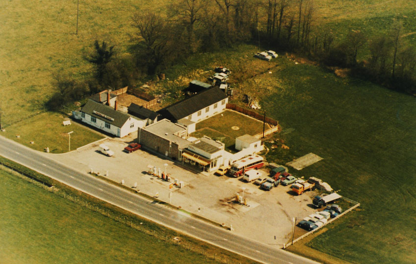 Aerial View in 1970s