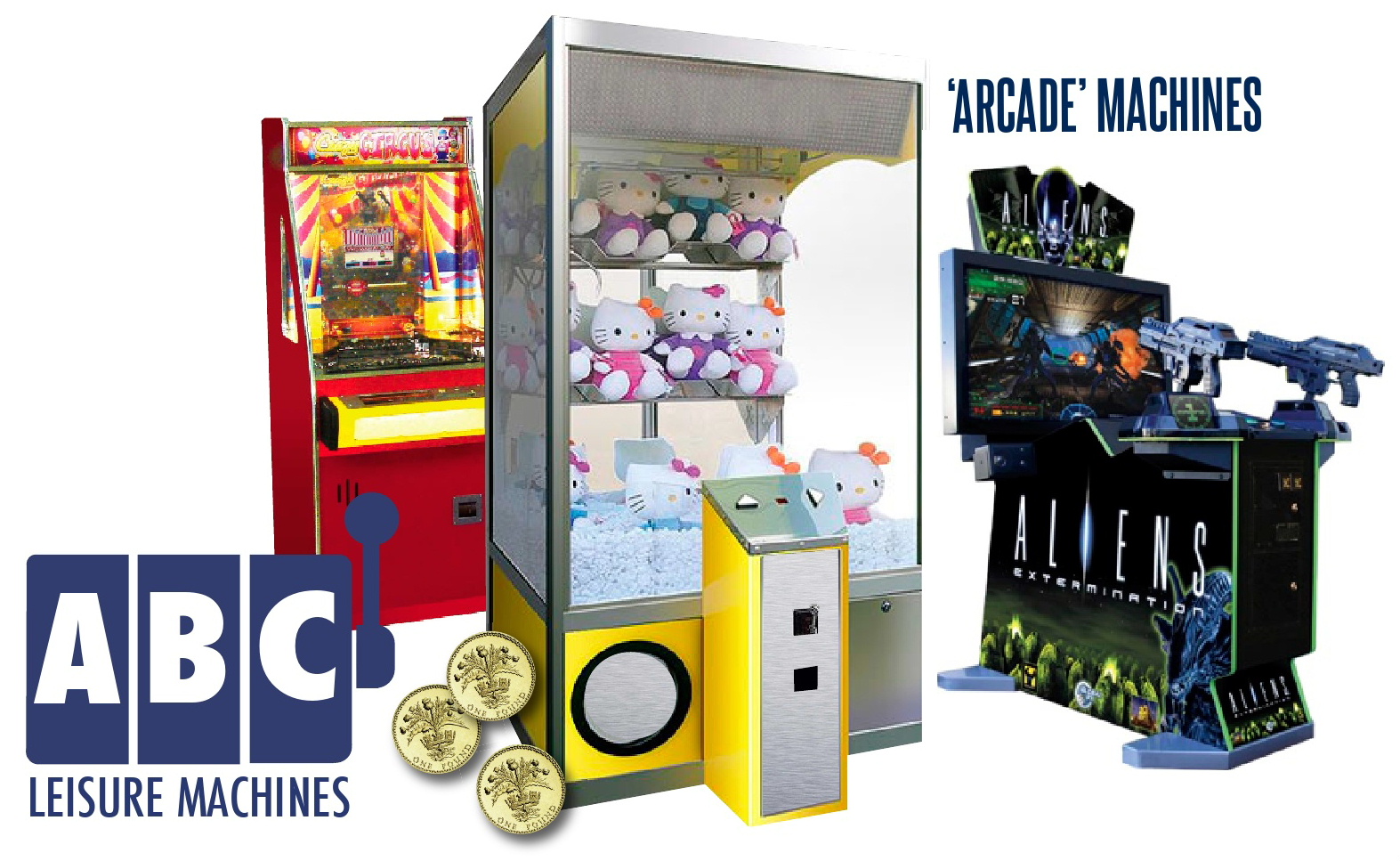 arcade machines suppliers Newton Stewart Dumfries and Galloway ABC Leisure Machines