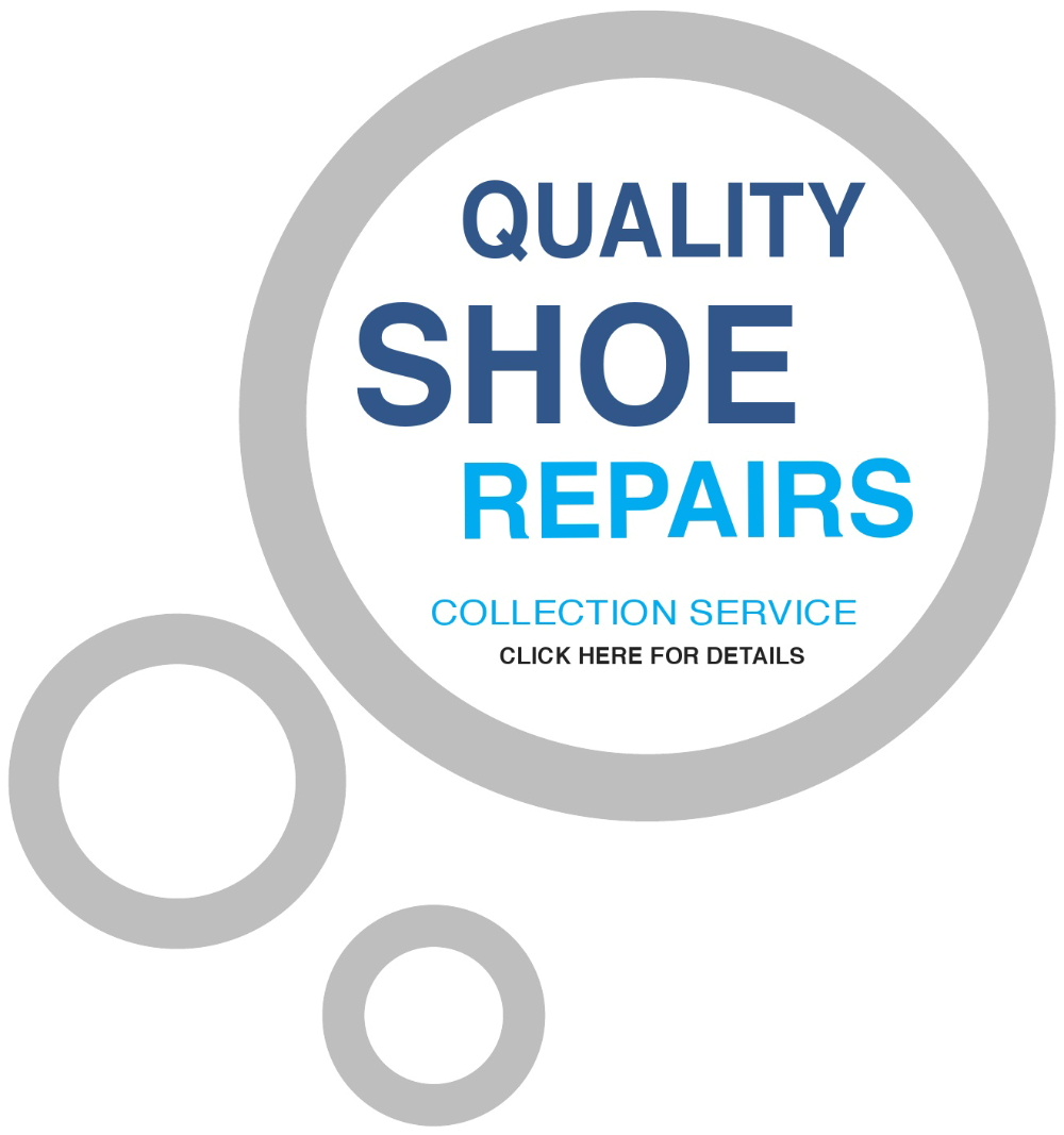 Shoe repairs at Quick Return Cleaners, Stranraer