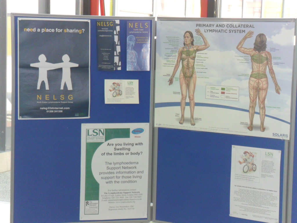 NELGS Awareness Day Display at Colchester General Hospital September 2012